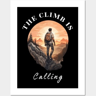 The Climb is Calling. Climbing Posters and Art